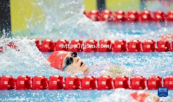 台湾游泳选手女子米仰泳称霸巅峰